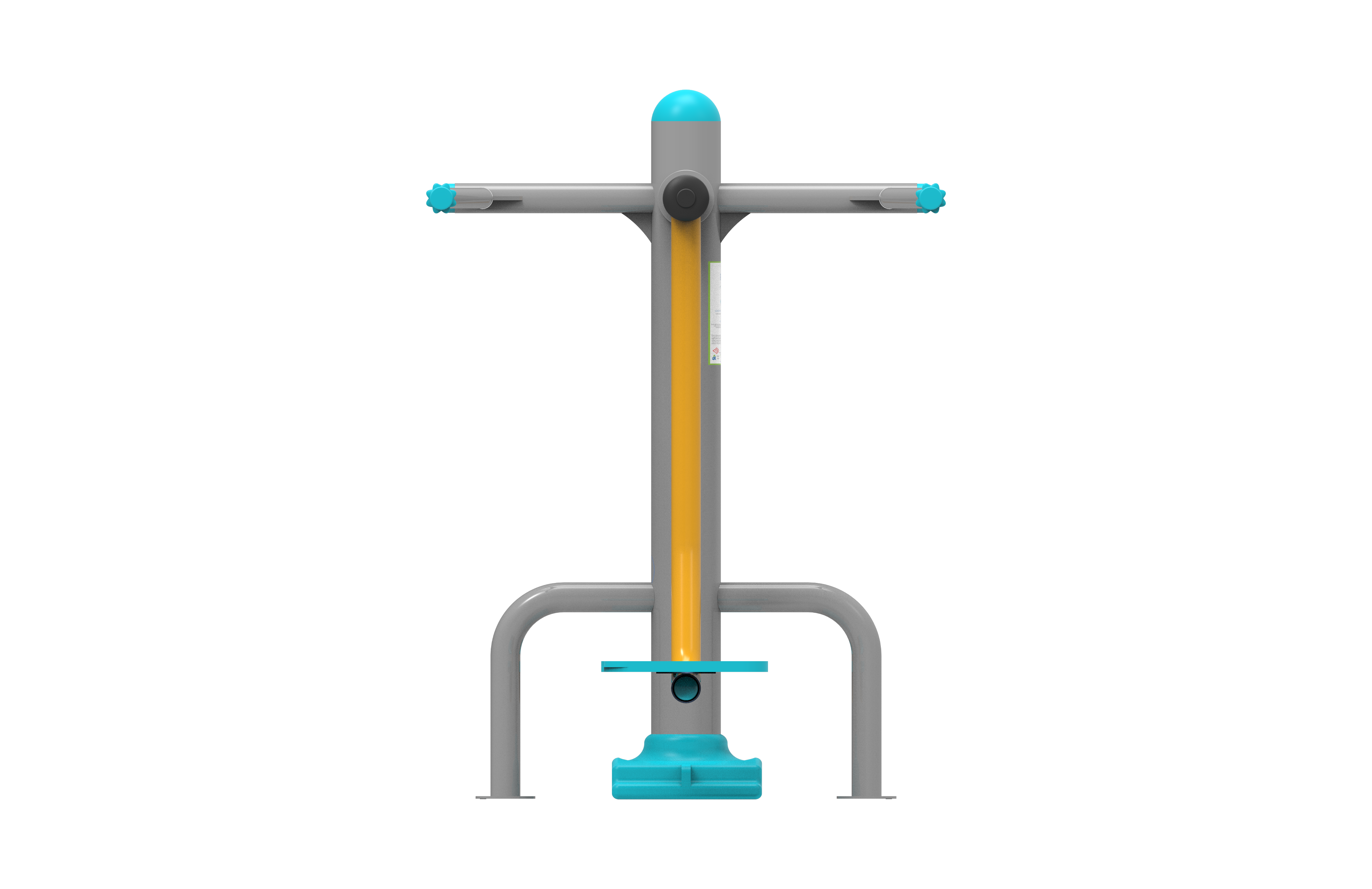 Ciftli Yan Salinim Aleti KLF-09 | Dış Mekan Spor Aletleri | Erse Kent Mobilyaları